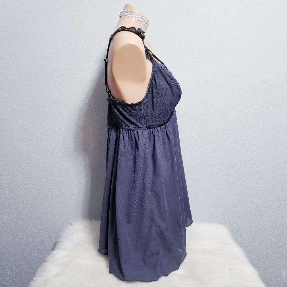 Torrid lingerie teddy night wear sleep wear lace 2 - Picture 4 of 4